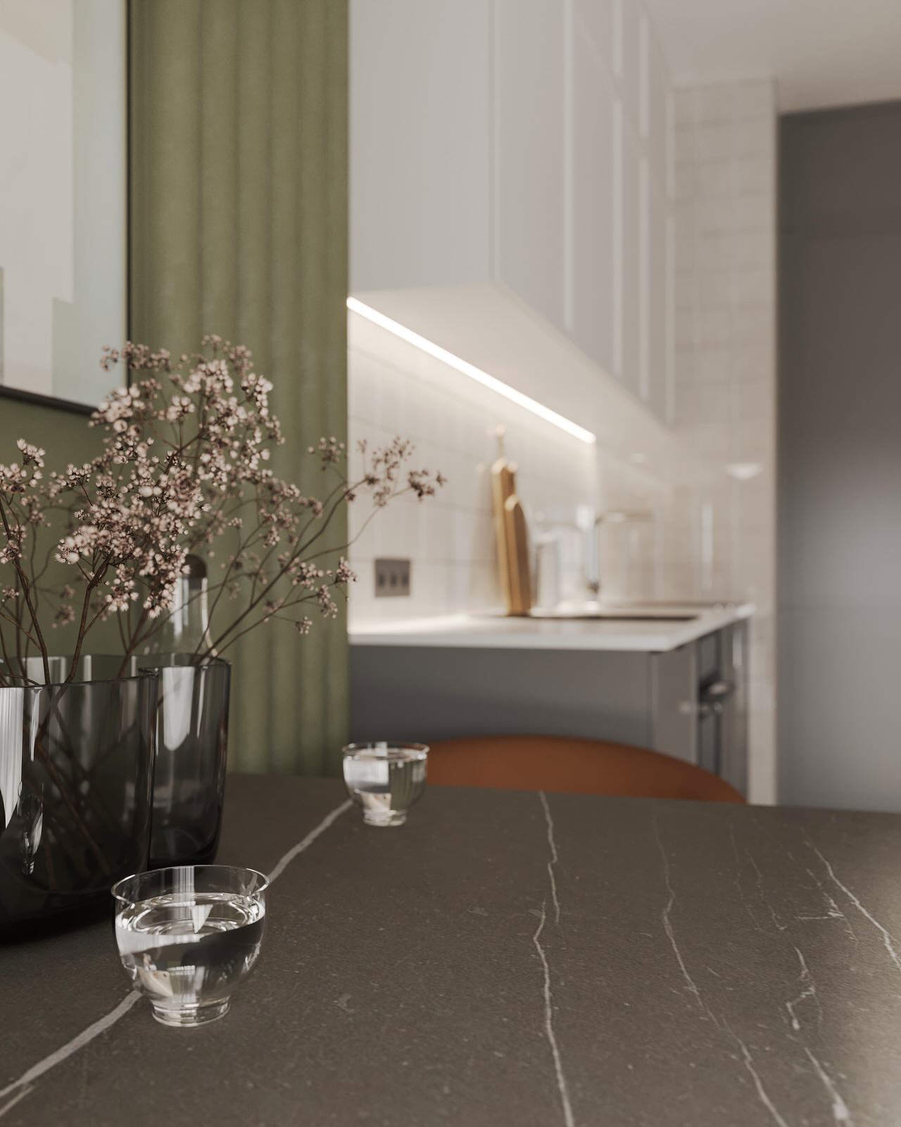 Маленькая студия 34,4 кв.м., жк Wellton Towers