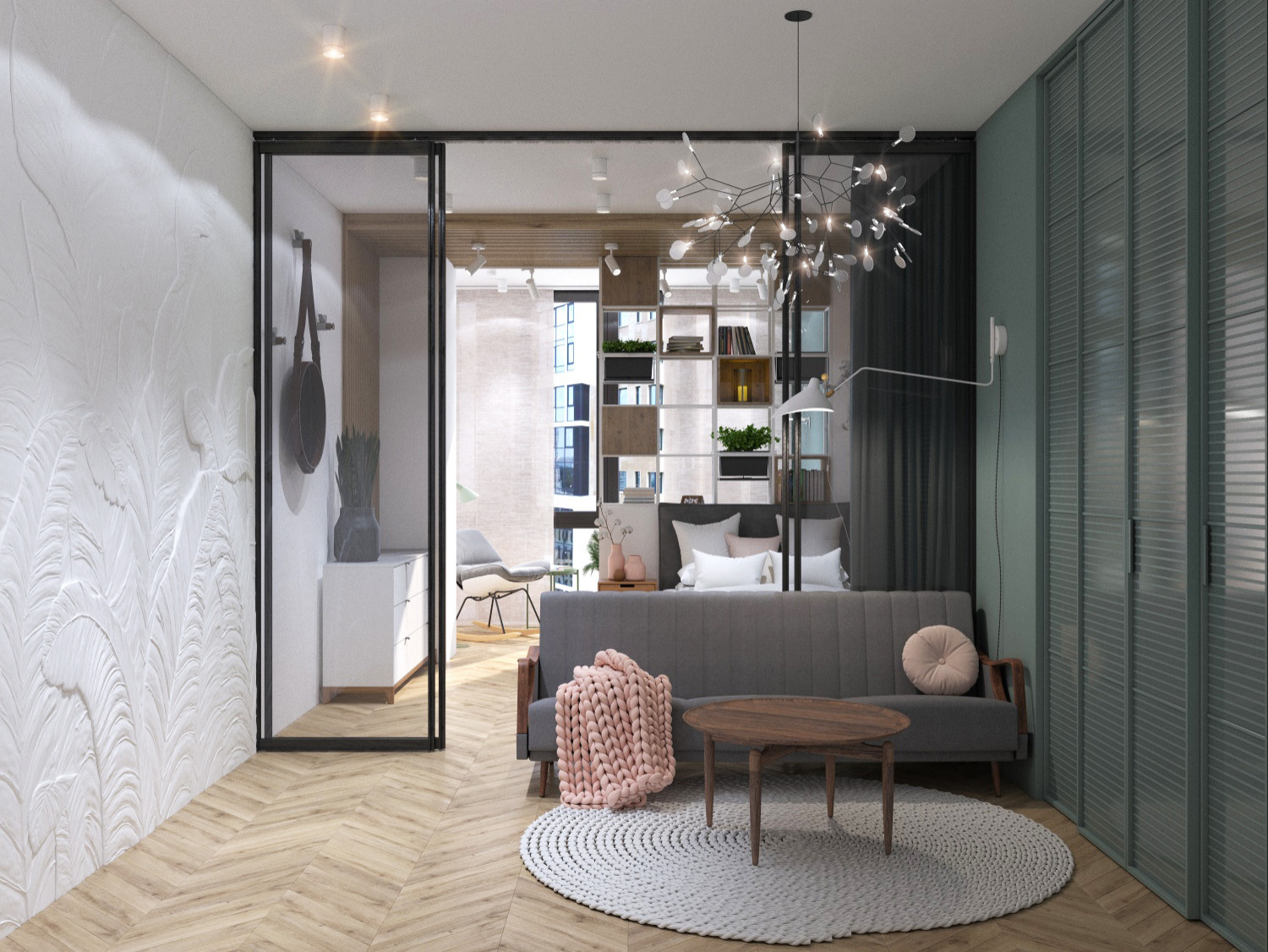 Квартира для молодой семьи с двумя детьми