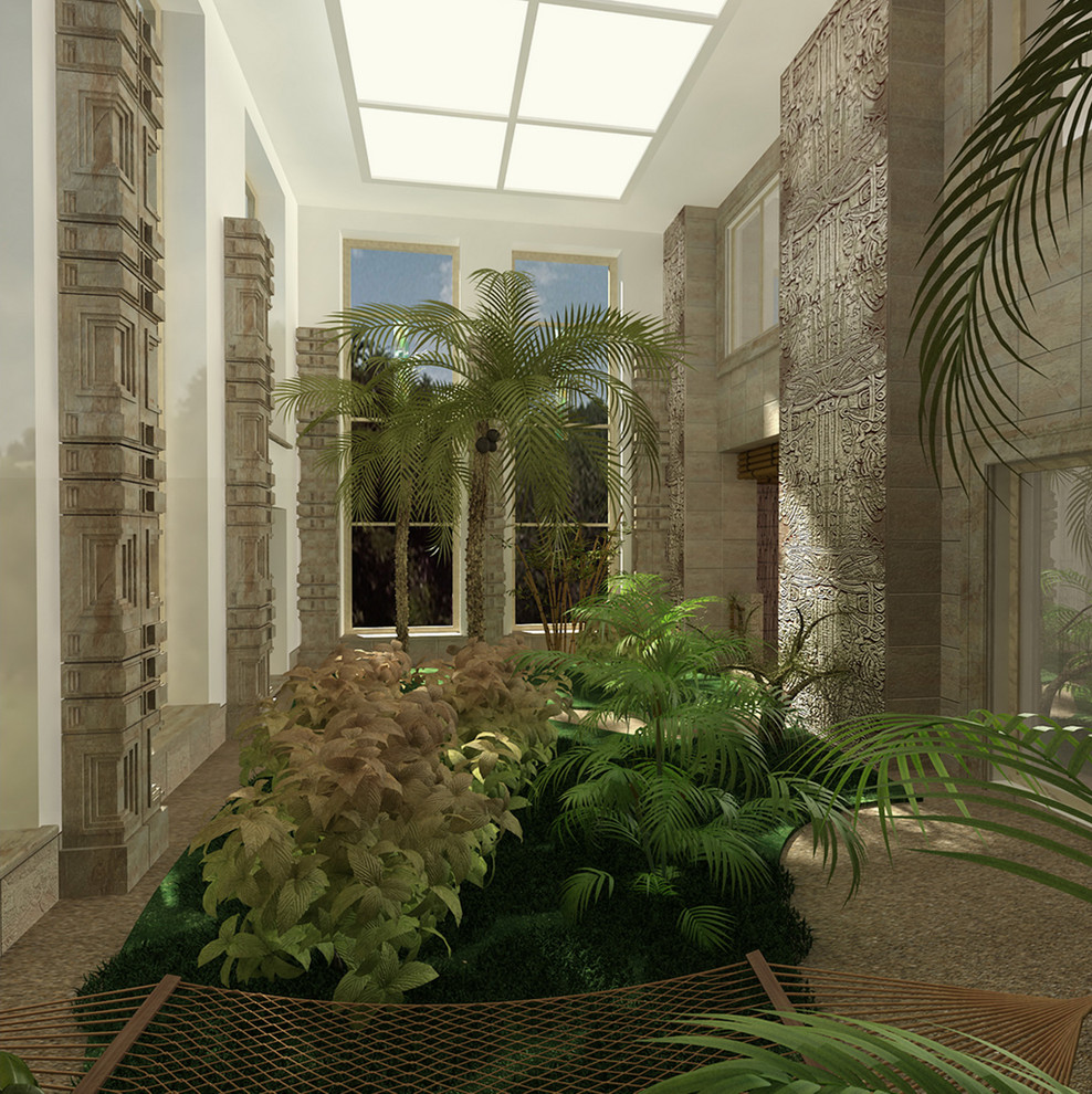 Интерьеры дома в Новоглаголево. Киевское шоссе, Московсобласть