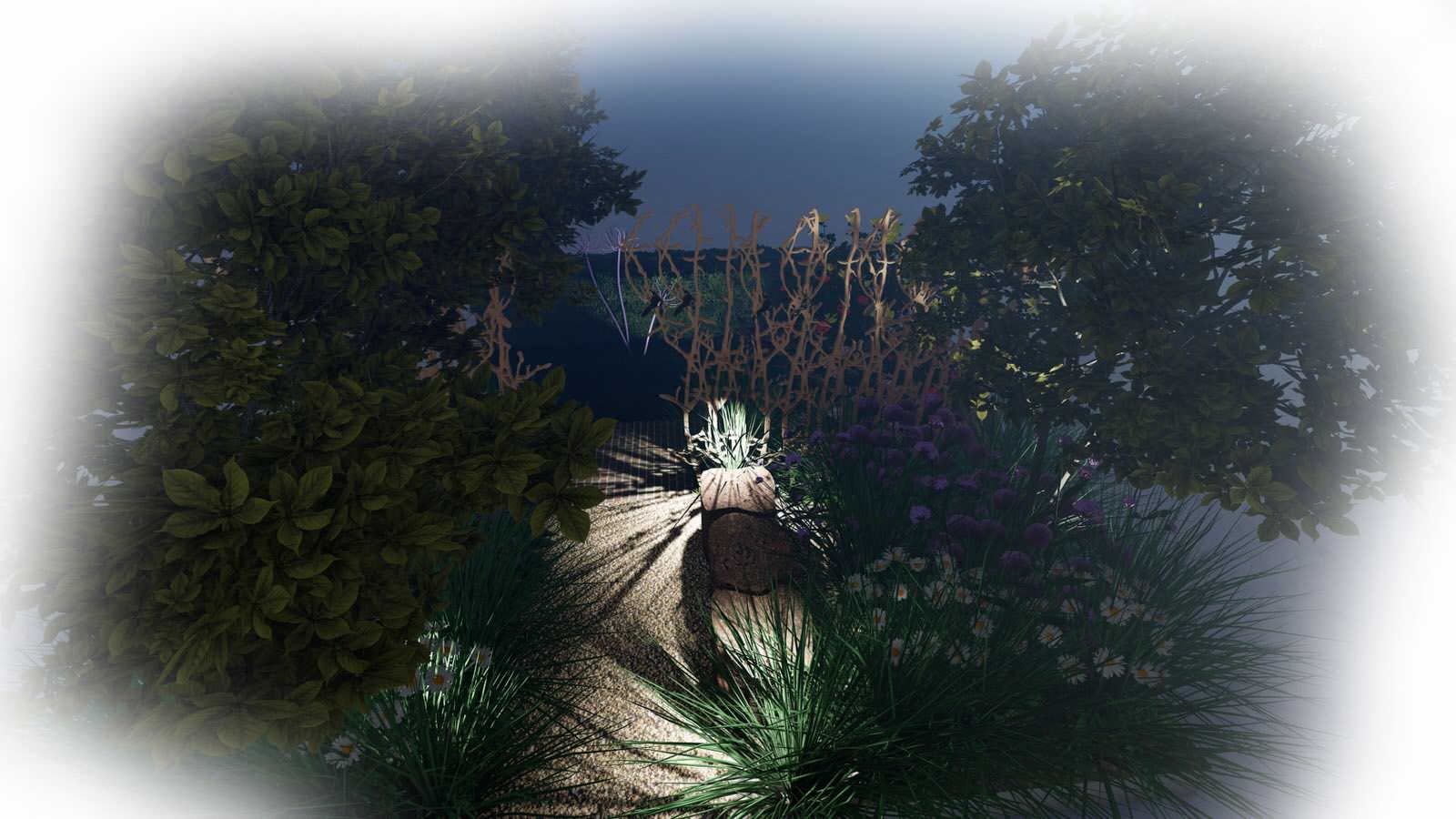 Выставочный сад "Контраст времен"