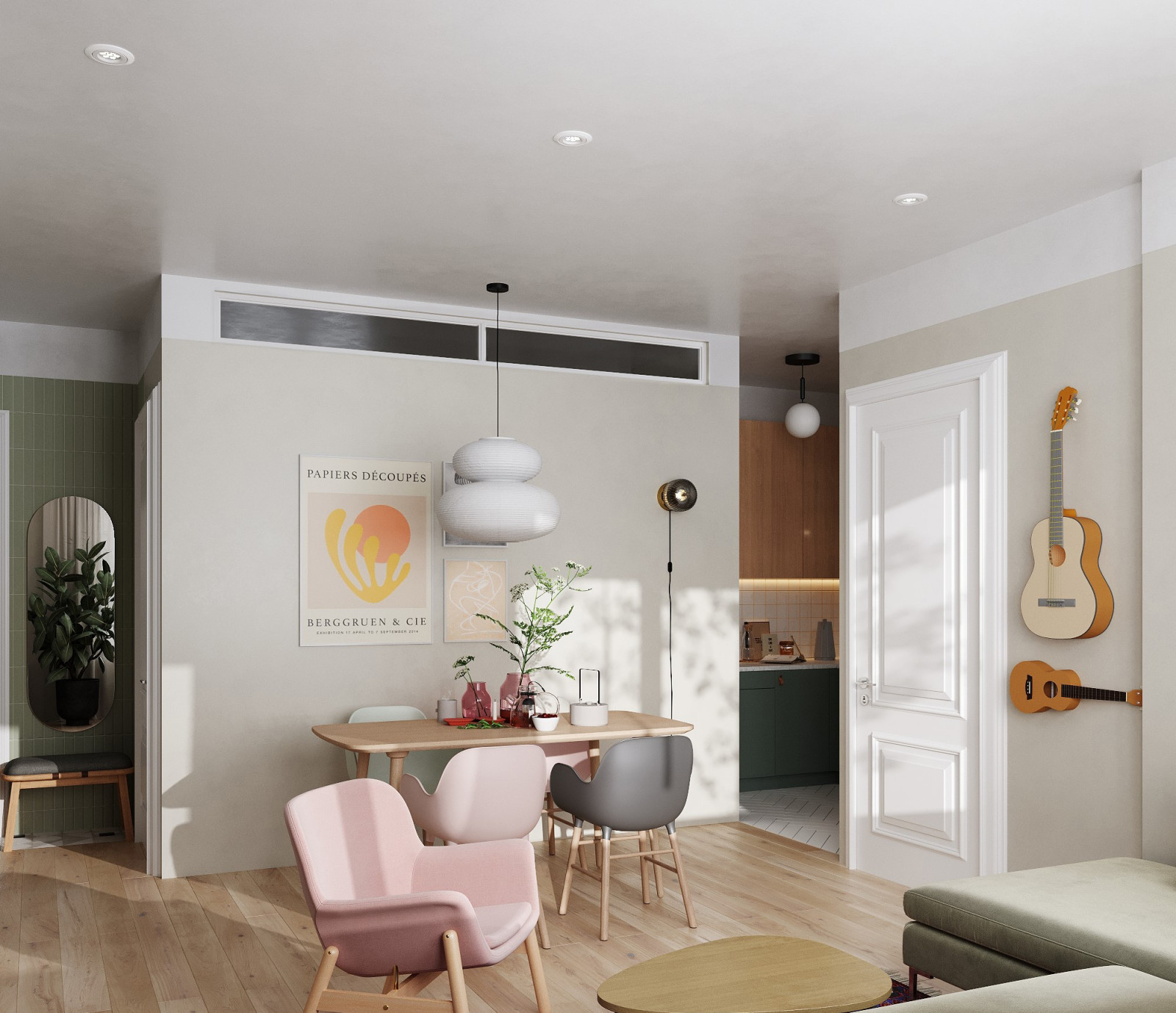 Квартира в ЖК Западный порт с кухней-нишей