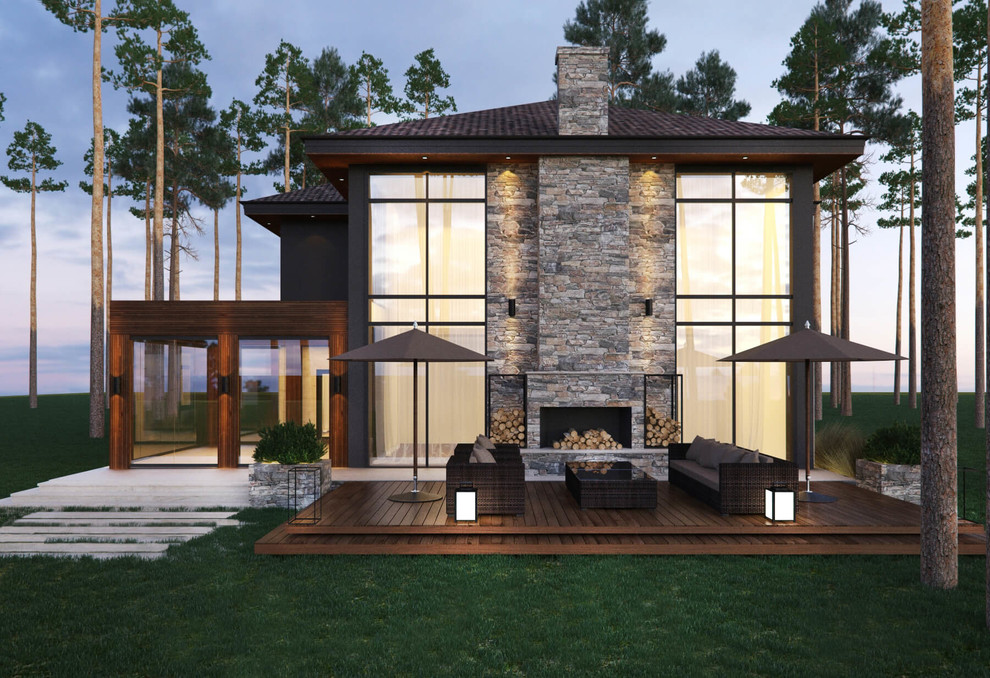 Дом в посёлке Комарово,  260 кв. м.