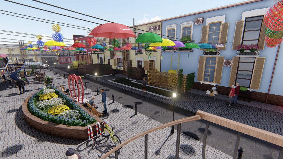 Архитектурный дизайн-проект "Французский Бульвар" в г. Волжский