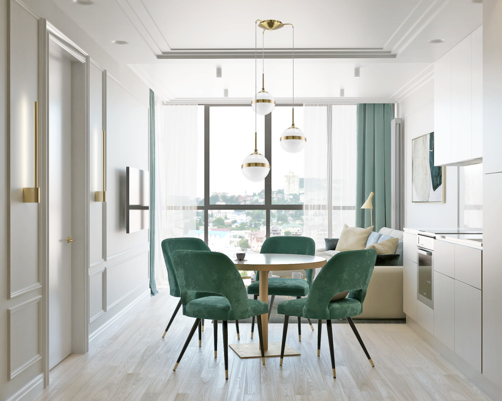 Обложка проекта: Квартира выходного дня на Балтийском море. 51,7 кв.м