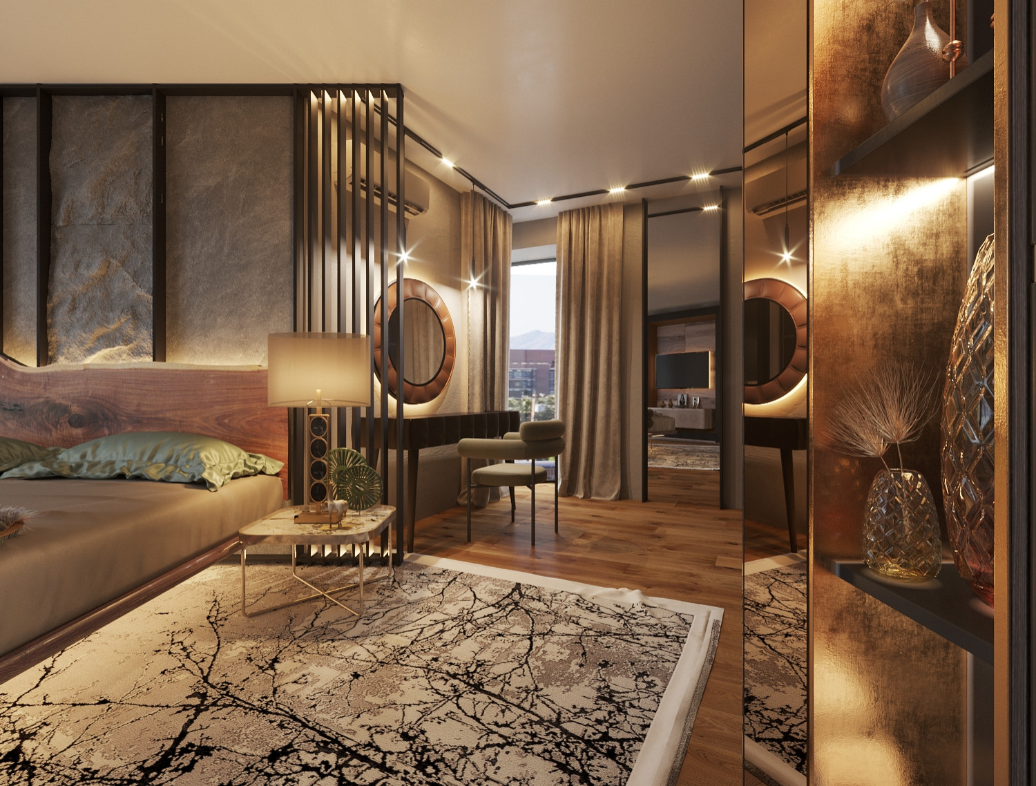 мастер спальня