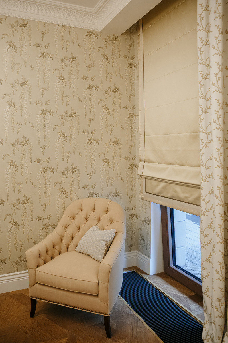 Американская классика на Крестовском острове.ЖК Привилегия 107м2