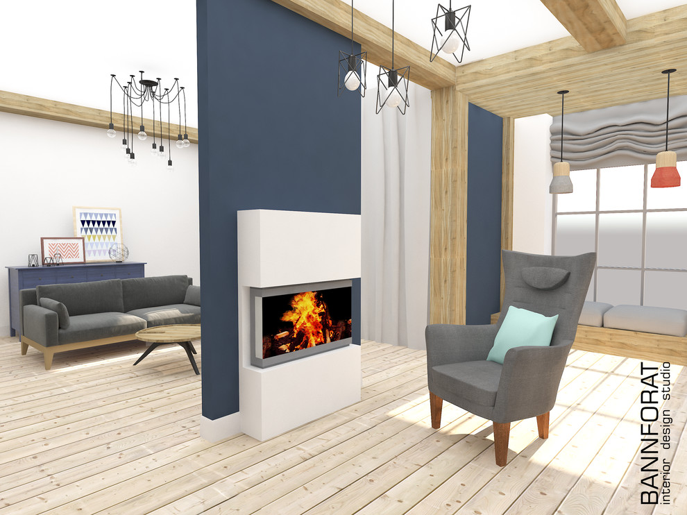 Квартира с балками