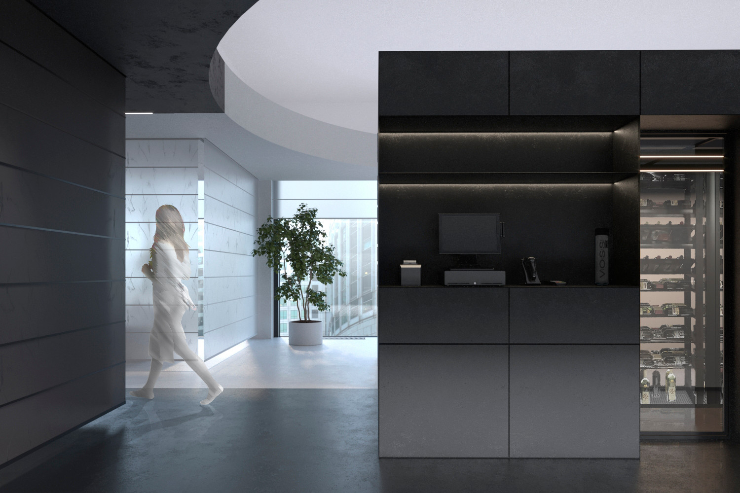 Ресторан CONTRADISTINCTION на Кутузовском проспекте в Москве.