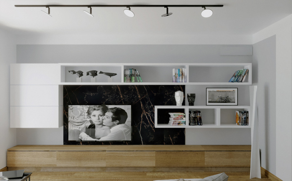 Progetto di ristrutturazione di una casa spaziosa unifamiliare.