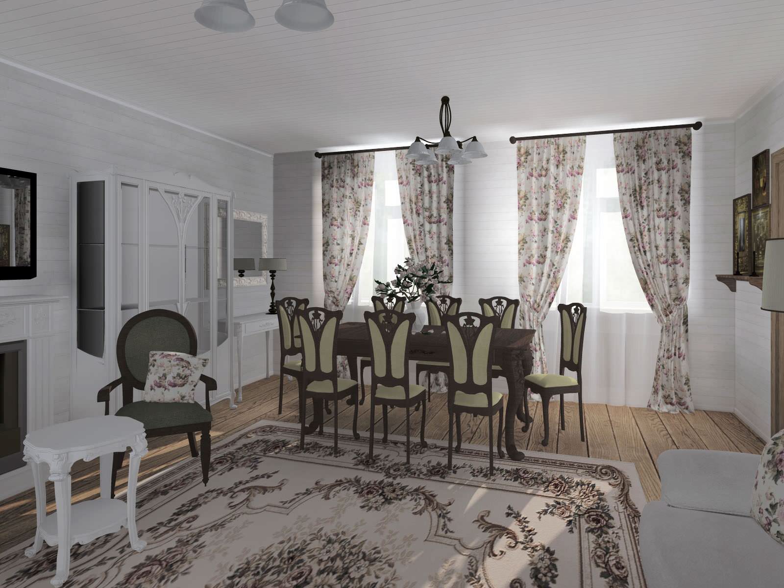 г.Суздаль, Загородный дом, 1 этаж, 120 м2