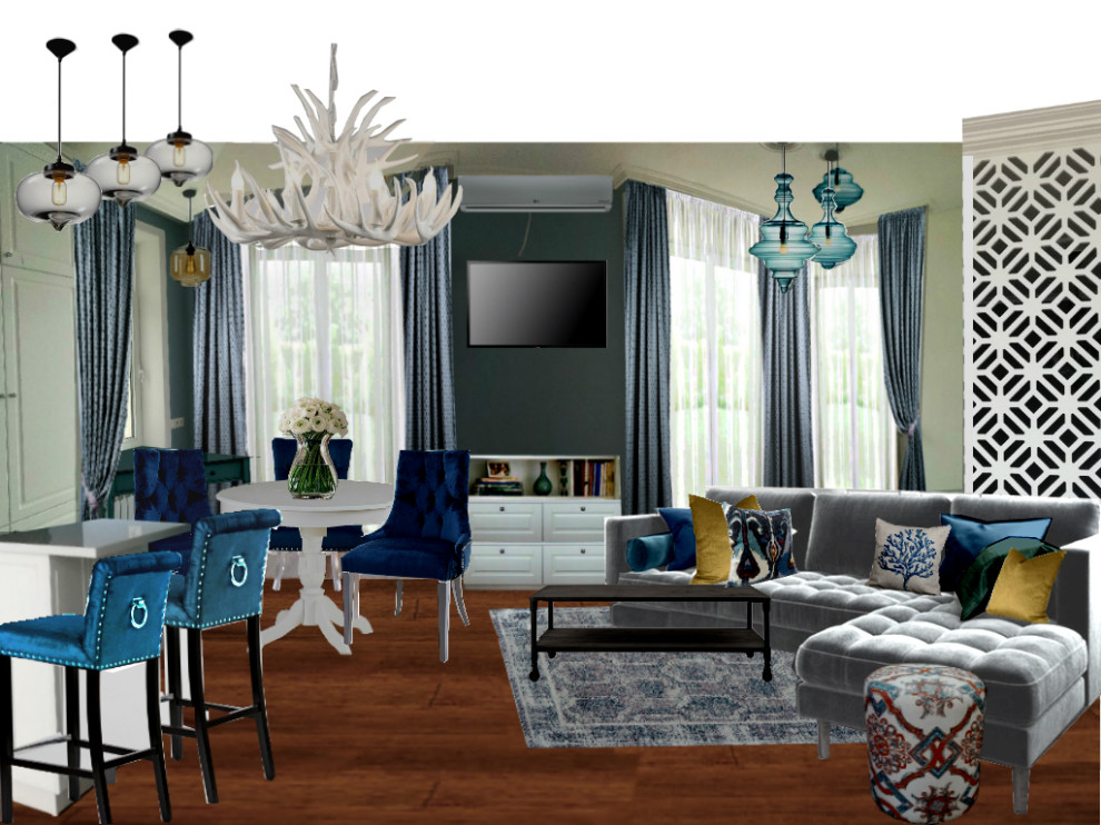 Небольшая квартира-студия в ЖК "Волжская ривьера"