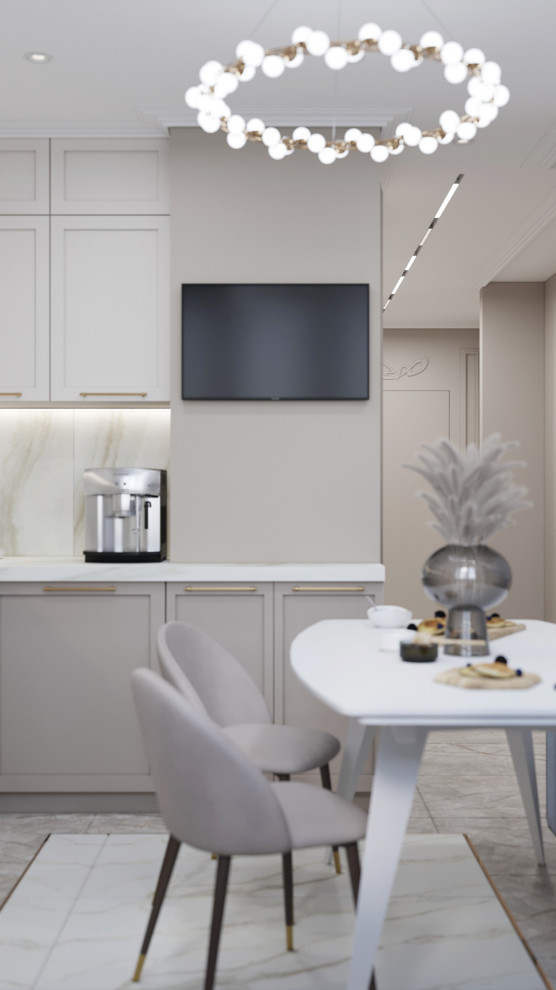 Кухня в неоклассике по ул.Никулинская