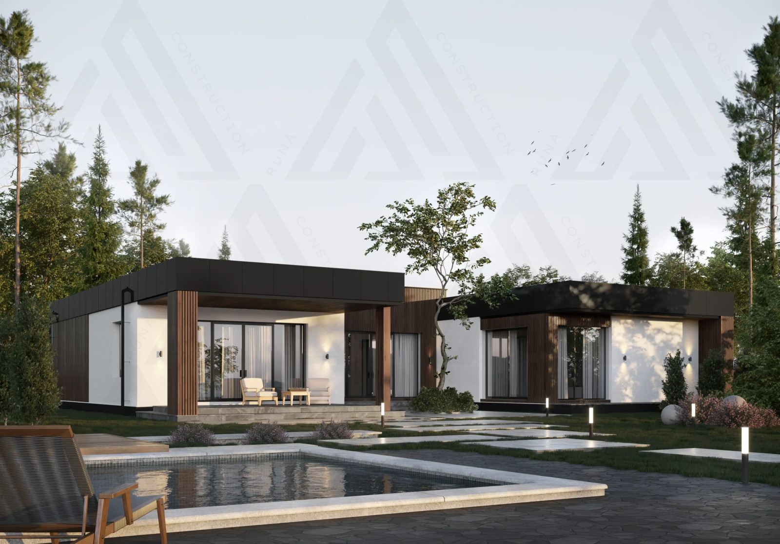 ДОМ В СТИЛЕ ХАЙ ТЕК