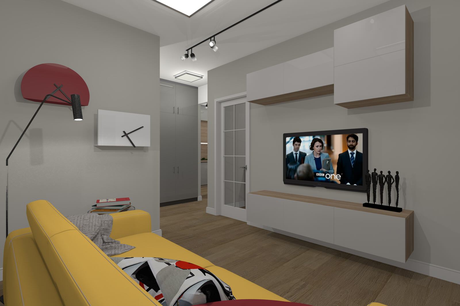 Небольшая квартира для молодой семьи