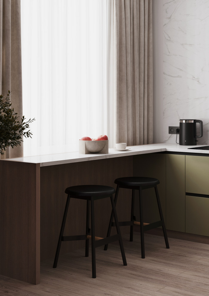 Кухня-гостиная 34кв.м.