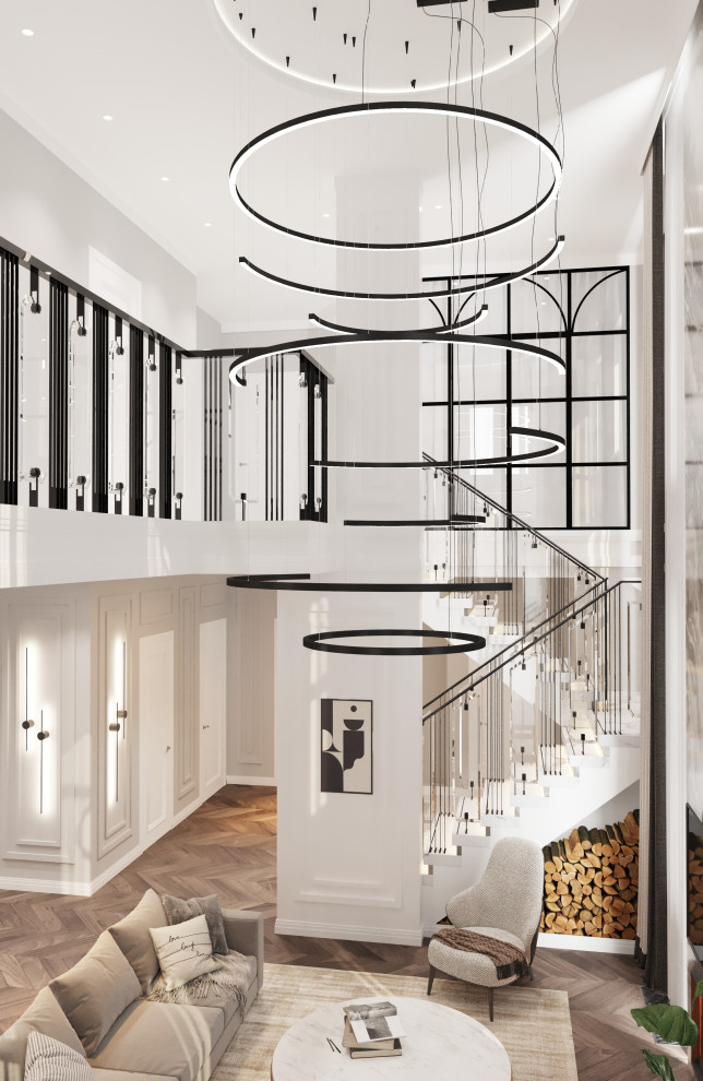 Дизайн загородного дома 285м2 КП Новые Вешки