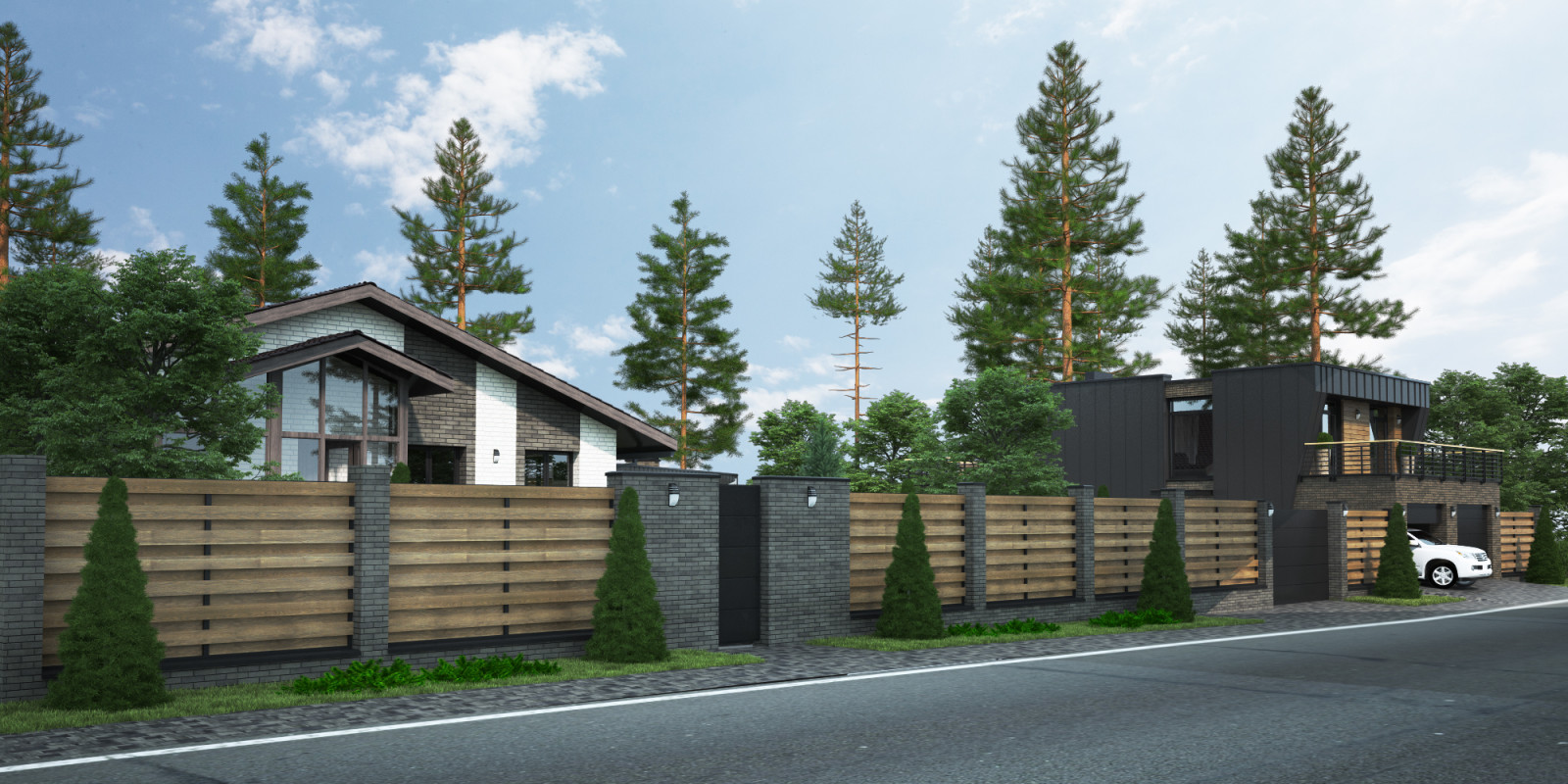 Дизайн проект благоустройства участка