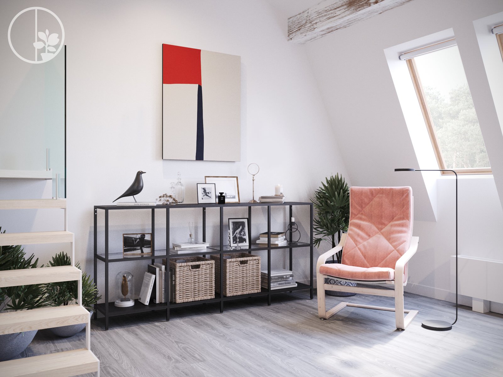 Квартира на мансардном этаже ЖК "пригородный простор"