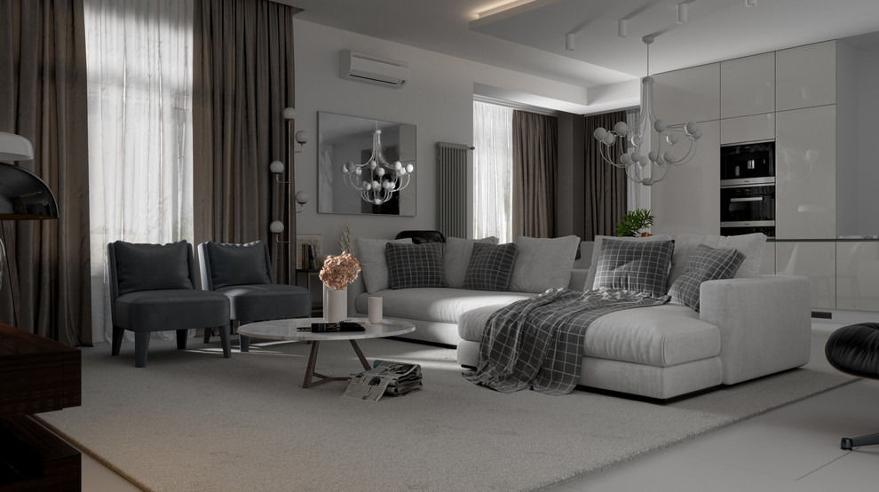 Гостиная в современном стиле