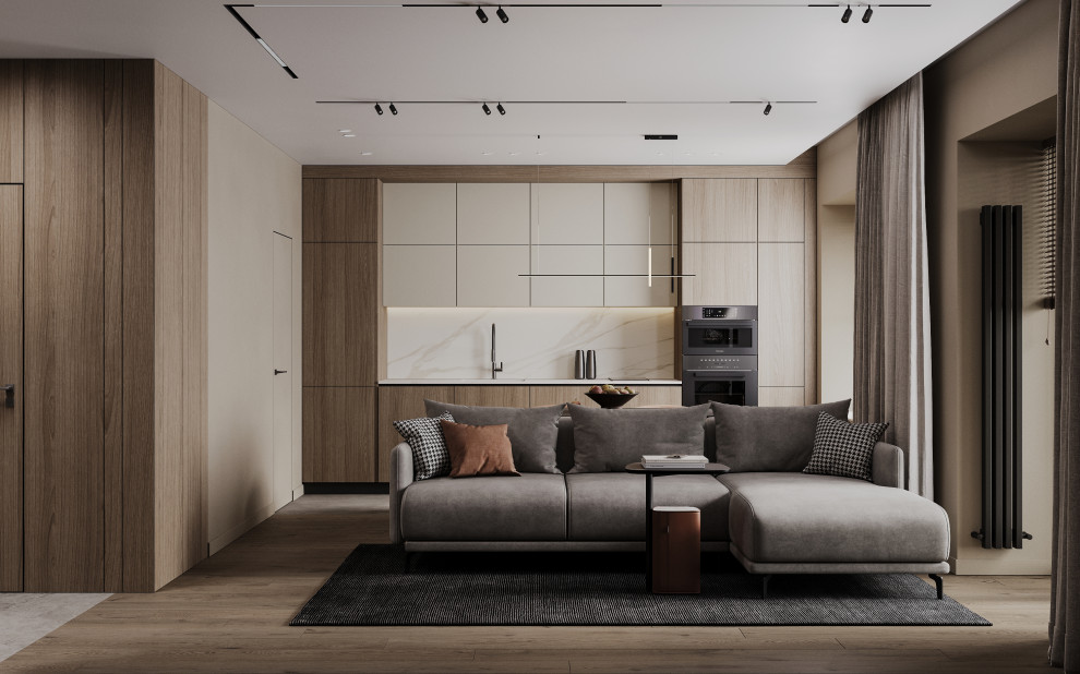 Дизайн-интерьера в ЖК Бульвар цветов