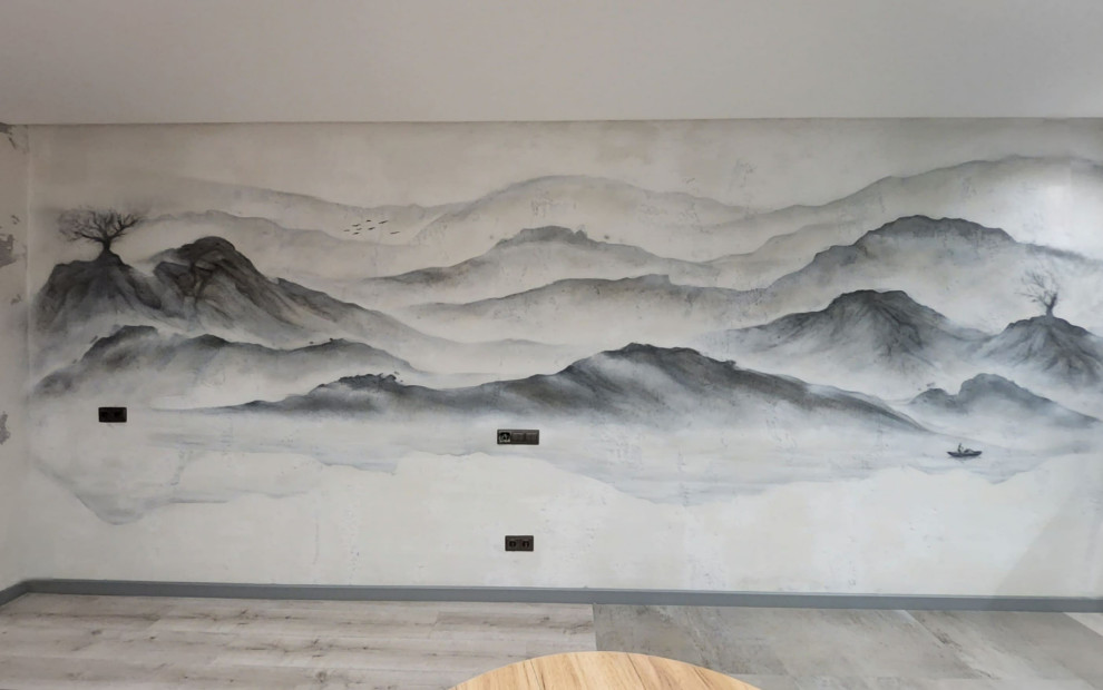 Обложка проекта: роспись стен в квартире