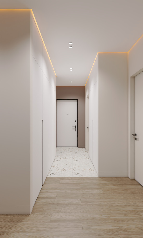 Дизайн проект Московской квартиры для семьи с сыном