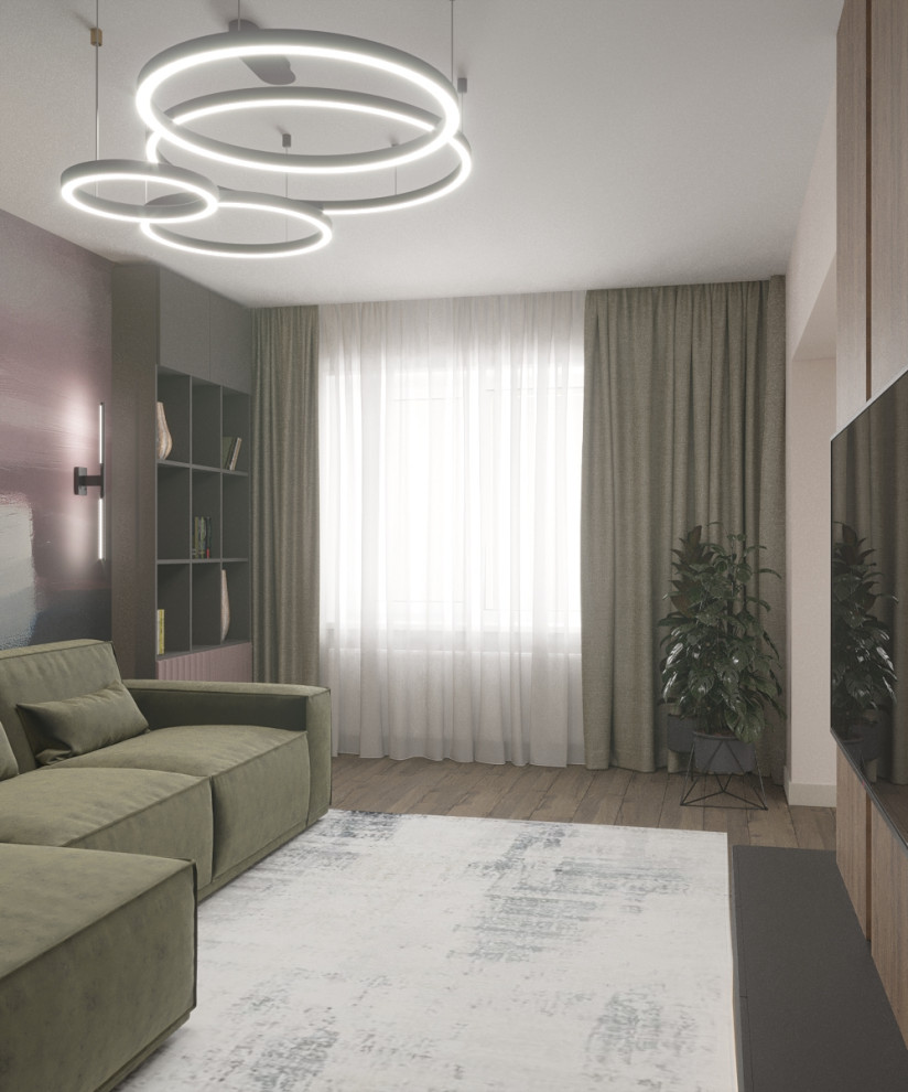 Современная квартира для молодой пары