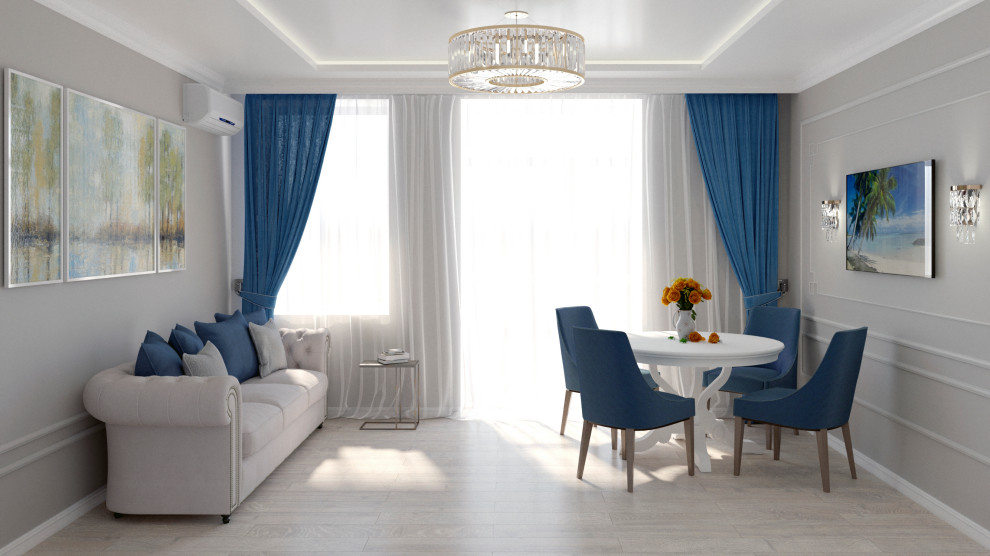 Трёхкомнатная квартира в Ж "Интеллект"