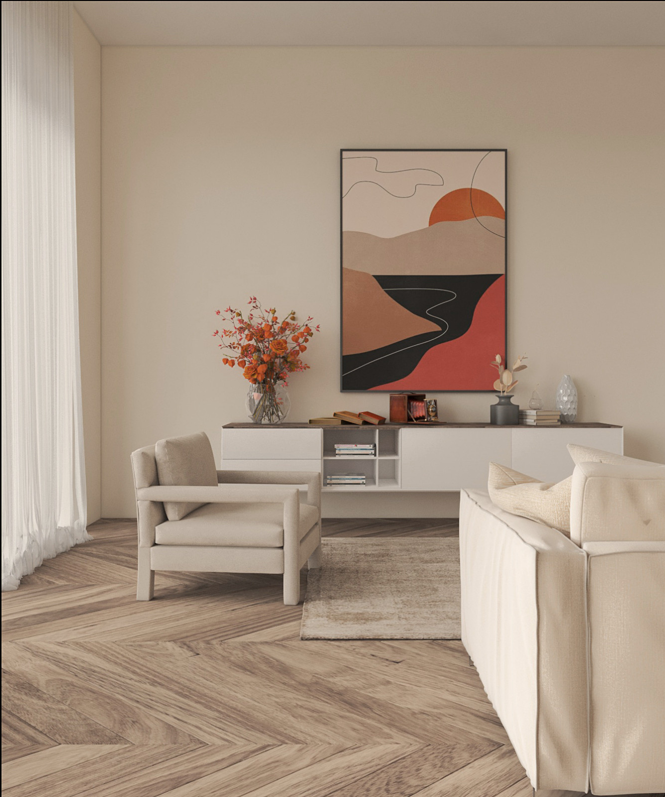 Обложка проекта: Терракотовый акцент