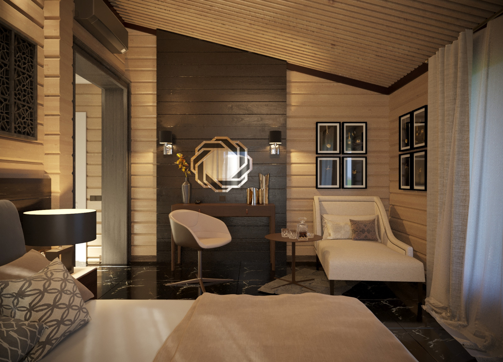 Первозванное интерьеры дома из клееного бруса