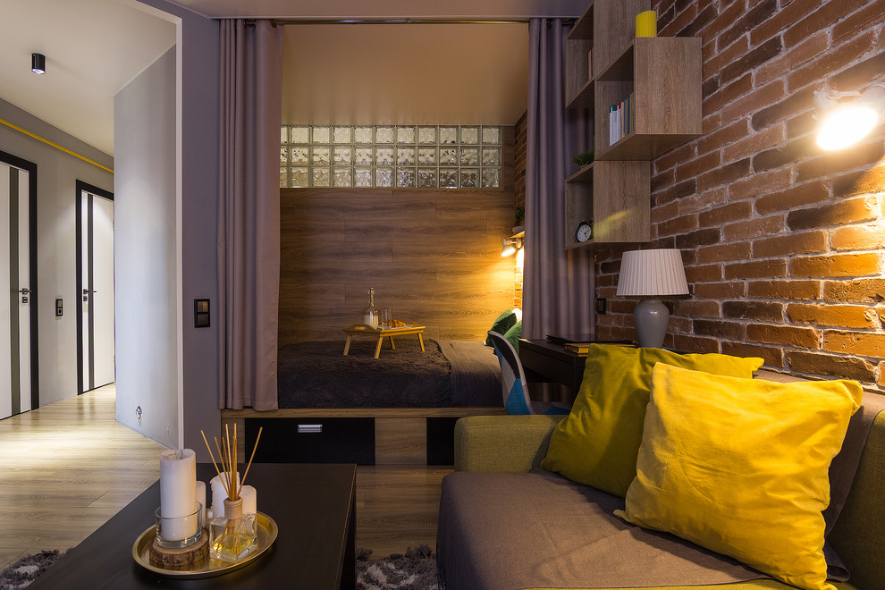 Реализованный интерьер однокомнатной квартиры