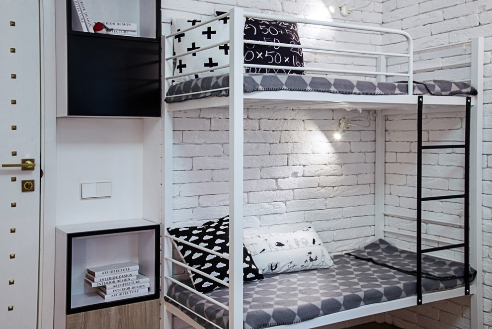 Houzz Украина: Скандинавский дизайн двухкомнатной квартиры 43 кв.м