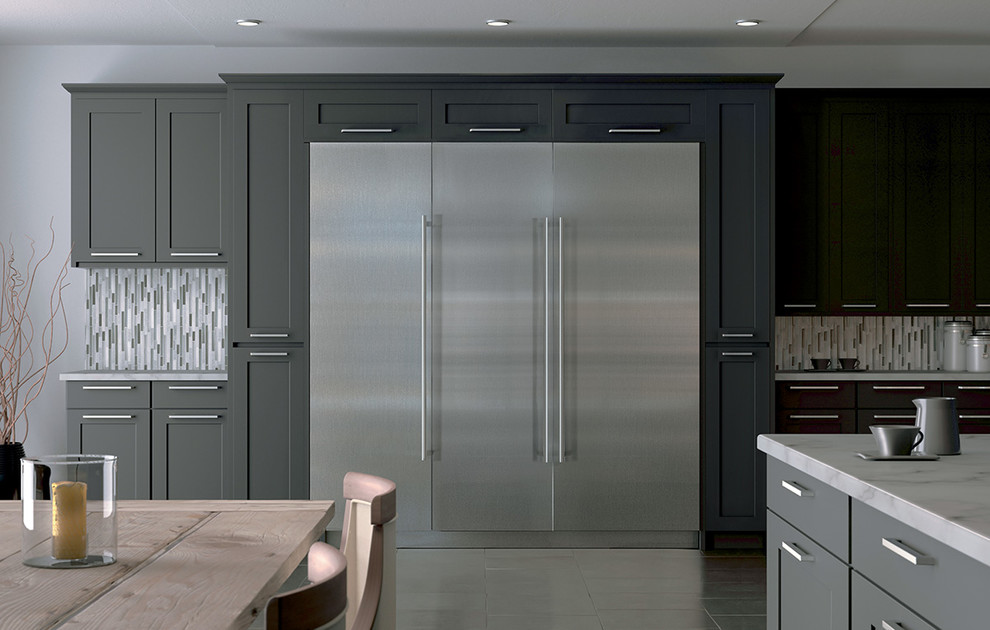 Интегрируемые холодильники в интерьере