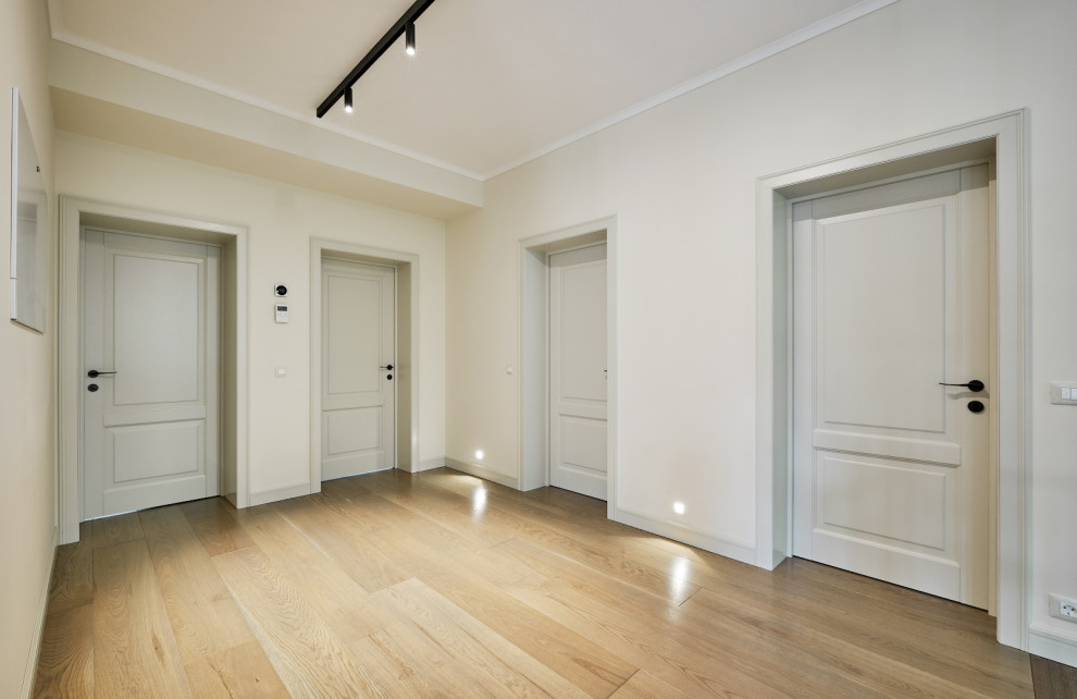 Кантри Ral 1013 в интерьере дома