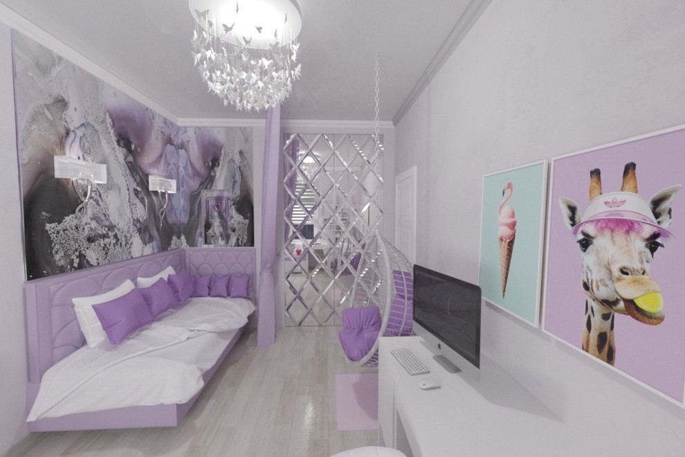 Ремонт детской комнаты для девочки