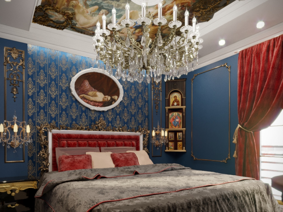 Дворцовый интерьер в загородных апартаментах