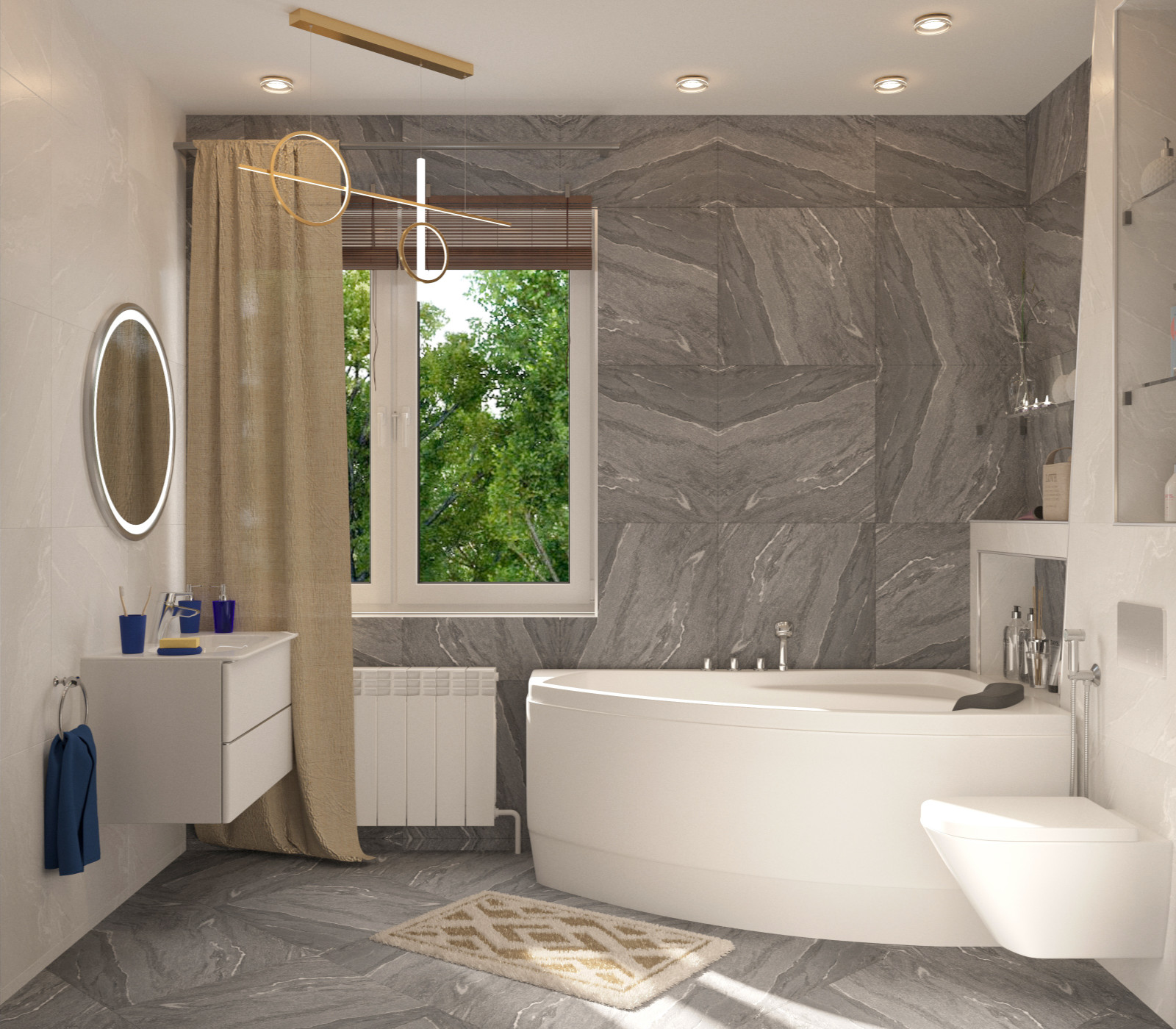 Проект загородного каркасного дома