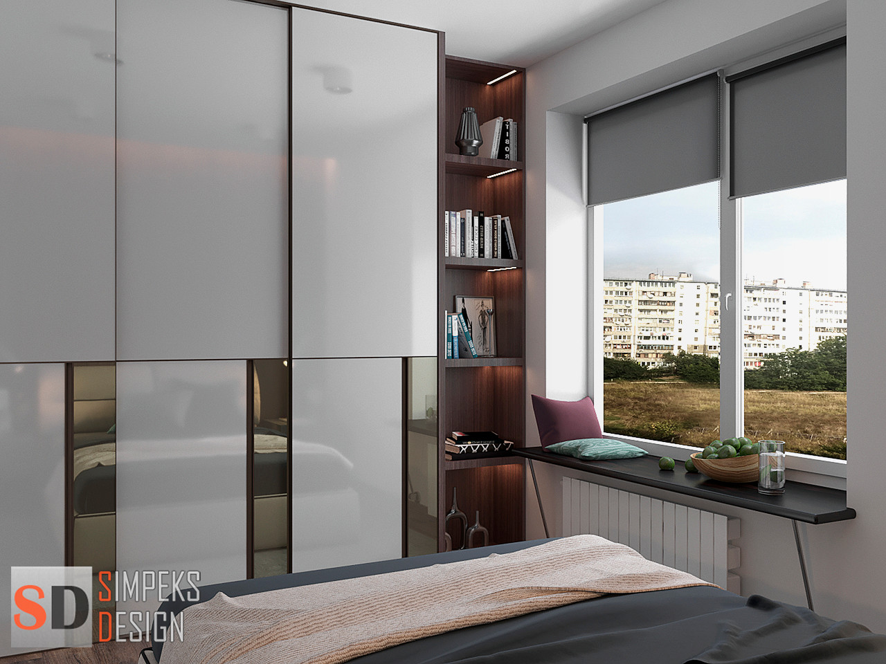 Contemporary wardrobe