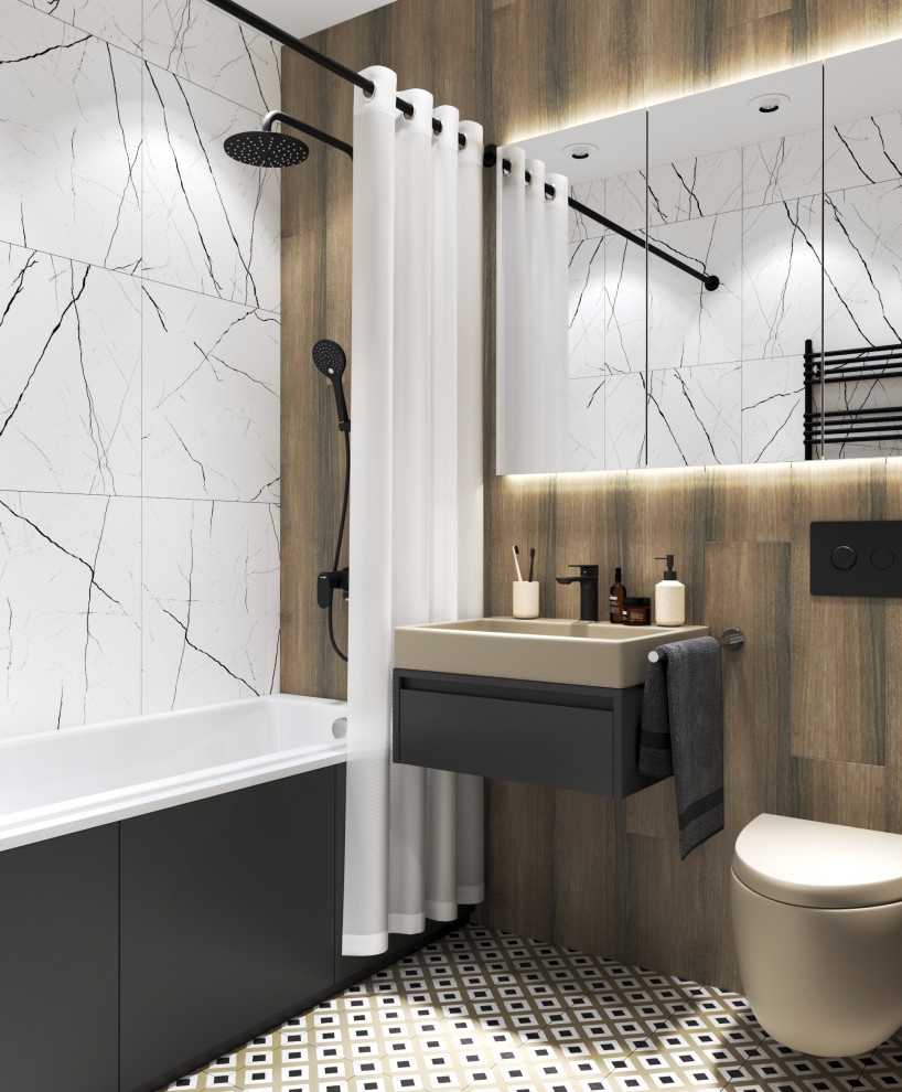 Дизайн-проект квартиры 75 кв.м, г. Москва