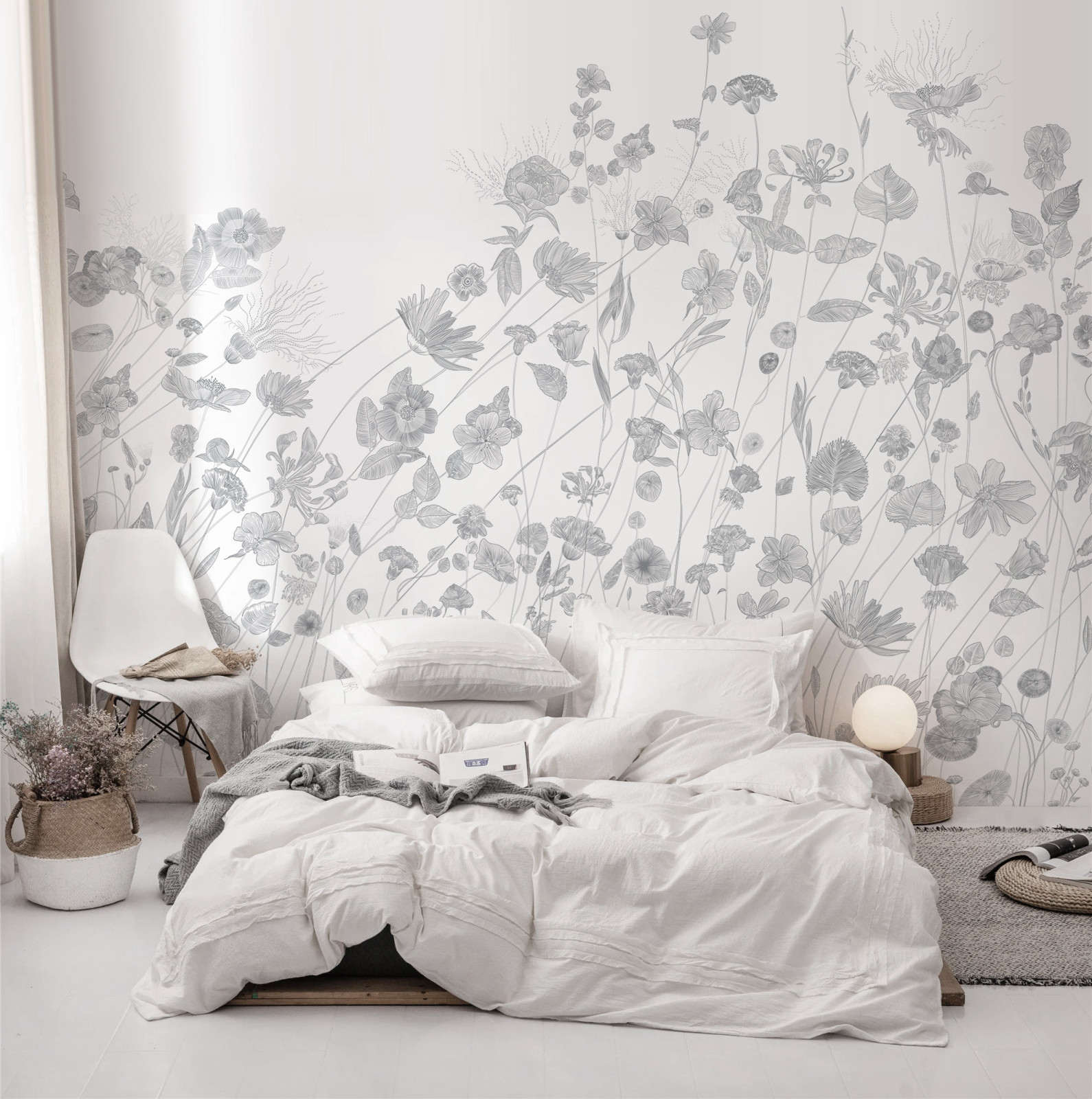 Коллекция обоев - цветы