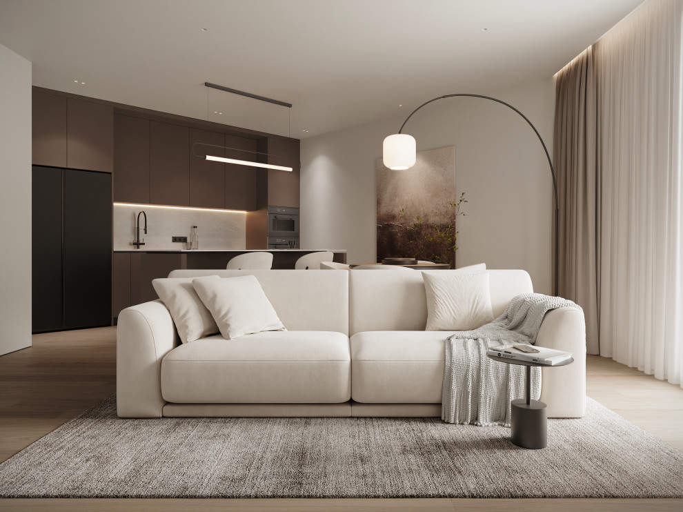 ЖК «Листва» — Современный дизайн в стиле минимализм