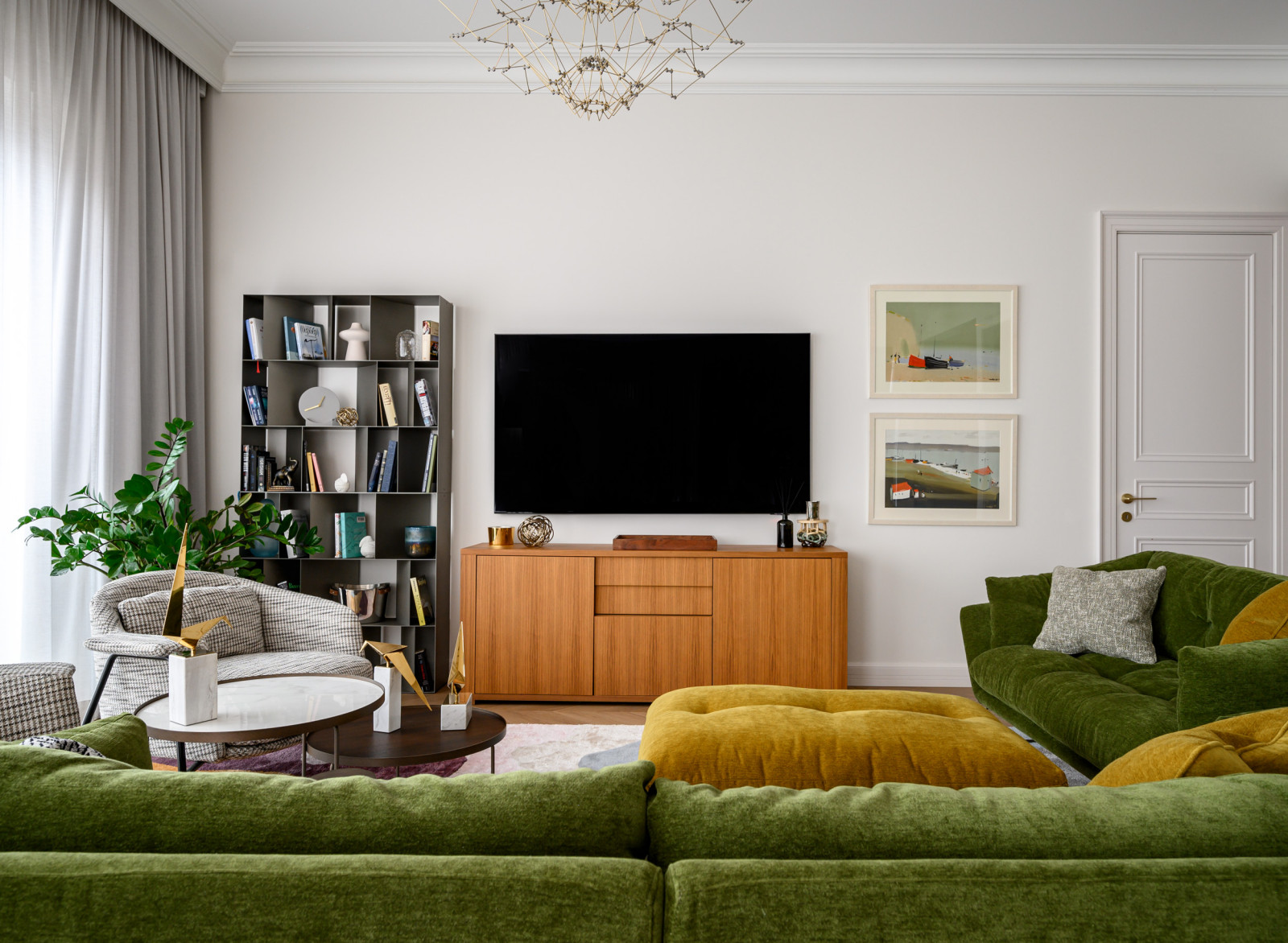 Фотосъемка реализованного дизайн-проекта в ЖК «САДОВЫЕ КВАРТАЛЫ»