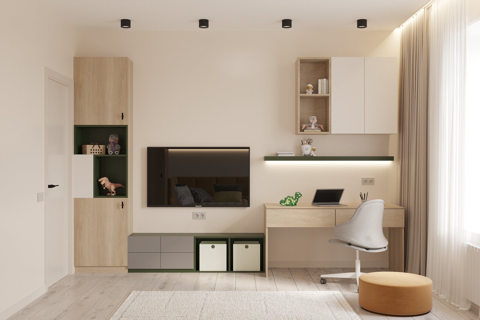 Проект квартиры, площадью 88 кв. м в п. Ганино