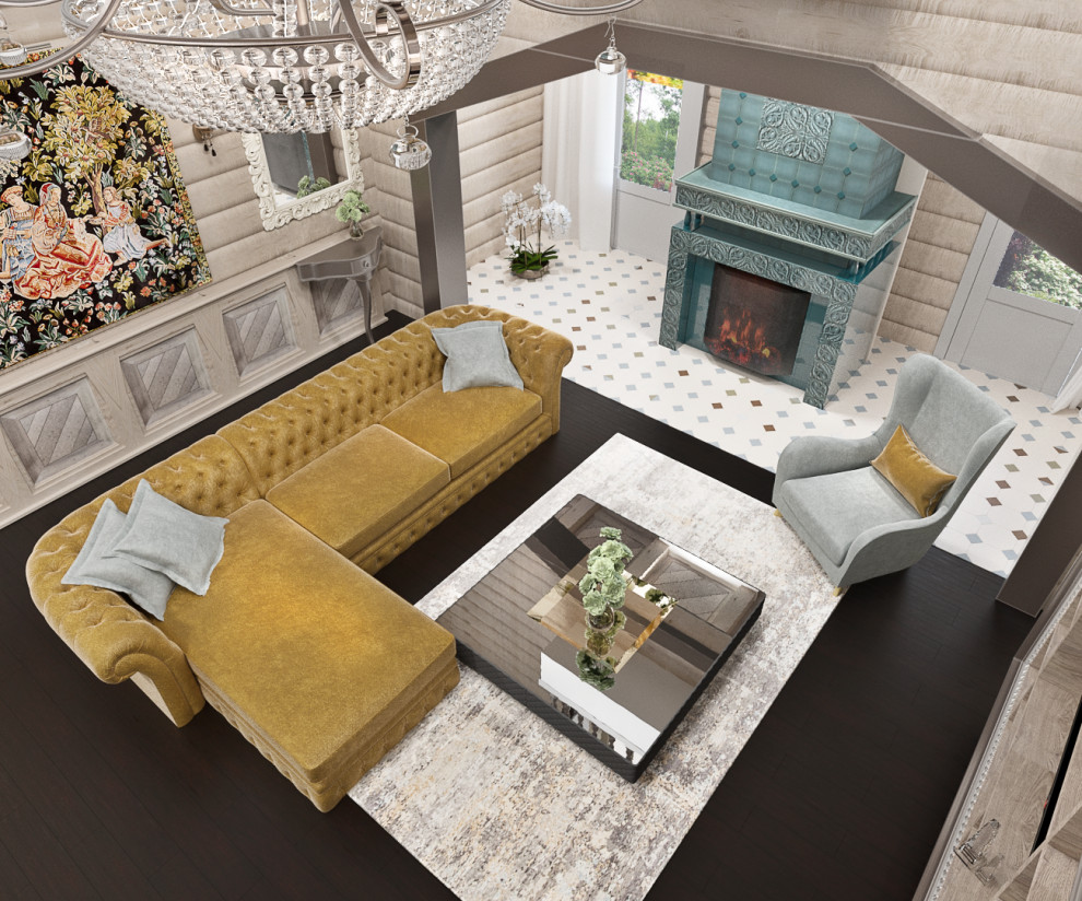 Обложка проекта: Реновация дома из оцилиндрованного бревна