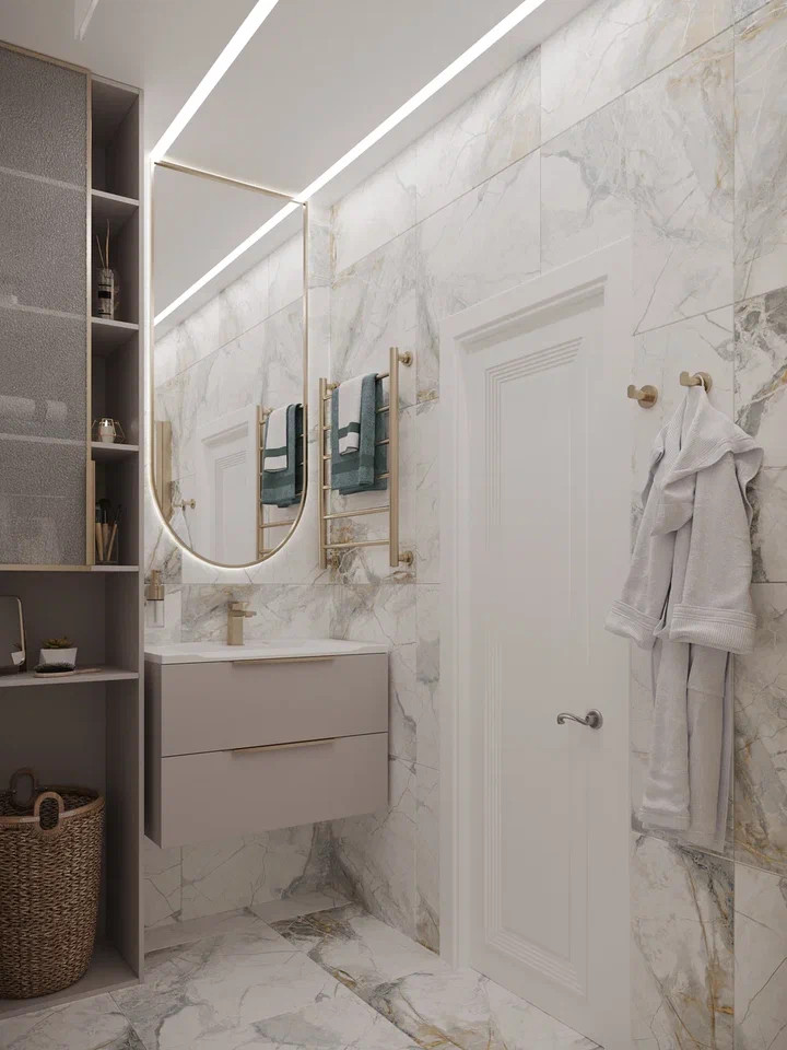 Проект квартиры в ЖК Питер