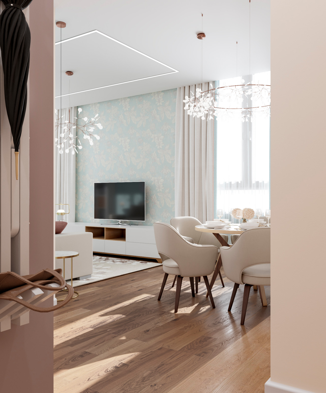 Обложка проекта: Квартира с ЖК Сердце Столицы