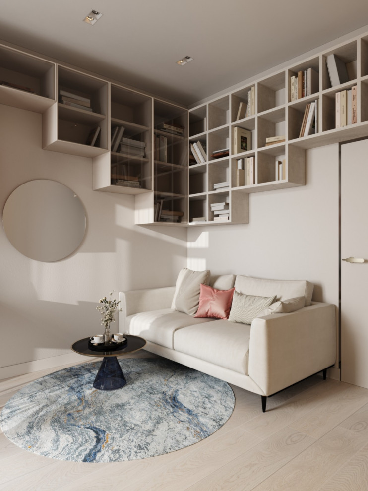 Обложка проекта: 4-ех комнатная квартира в стиле модернизм