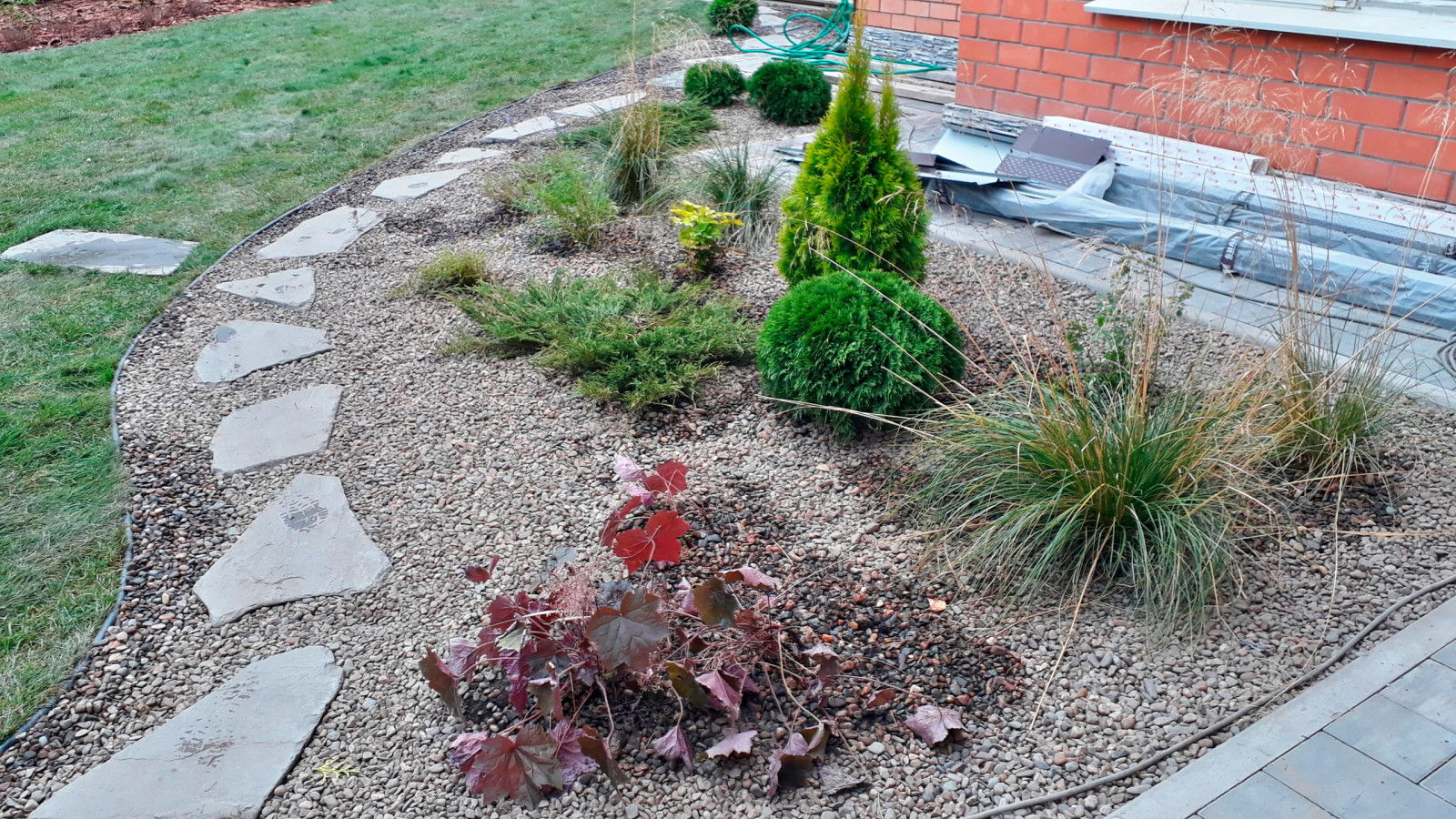 Сад при таунхаусе