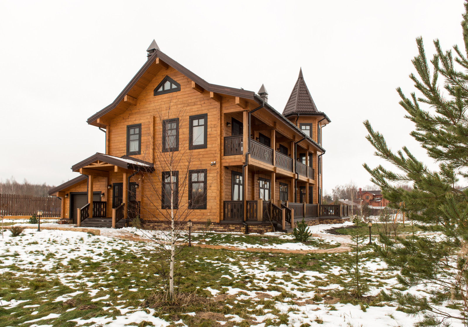 Обложка проекта: Дом на Волге