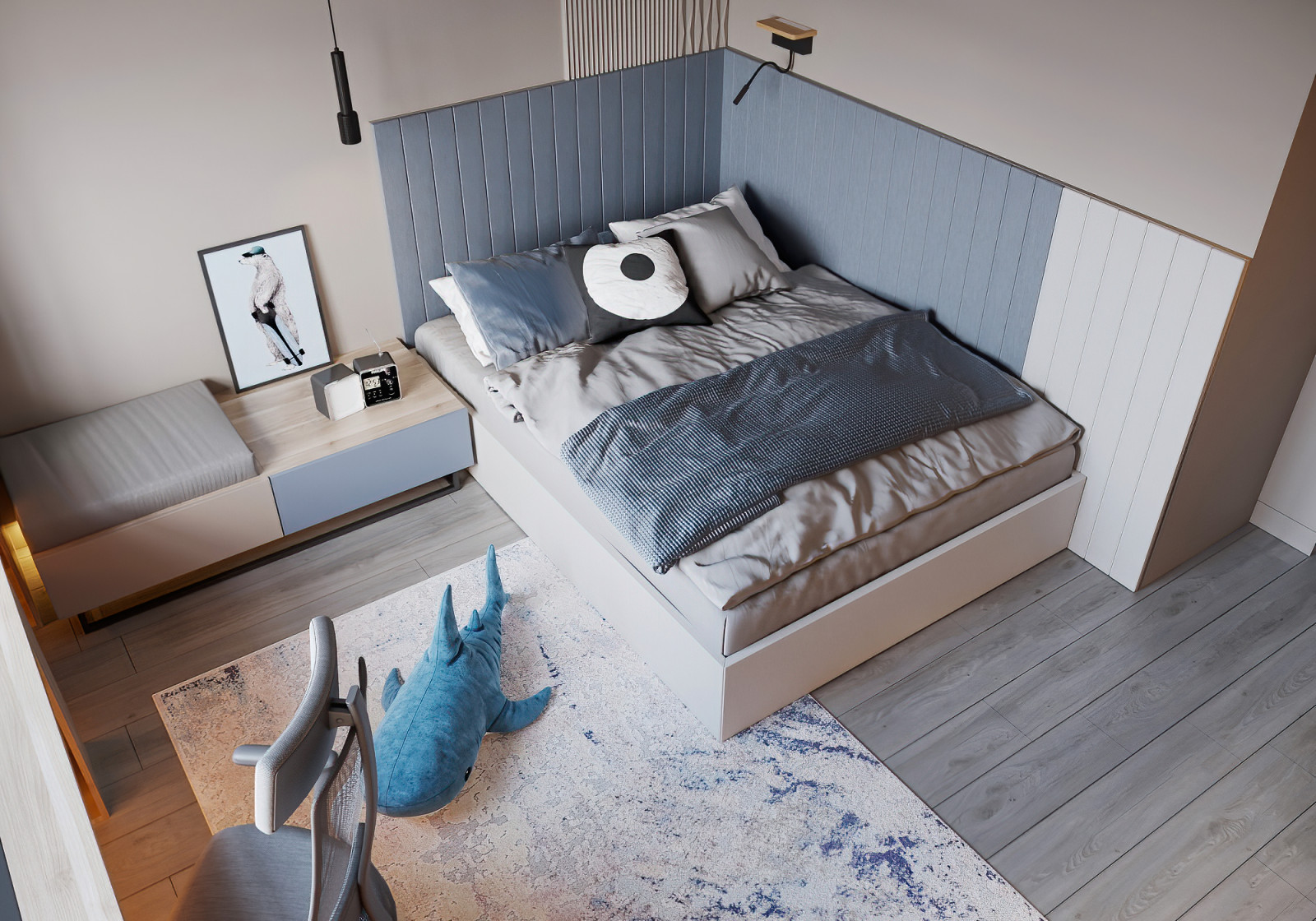 Дизайн квартиры в ЖК "Сердце Каспия"